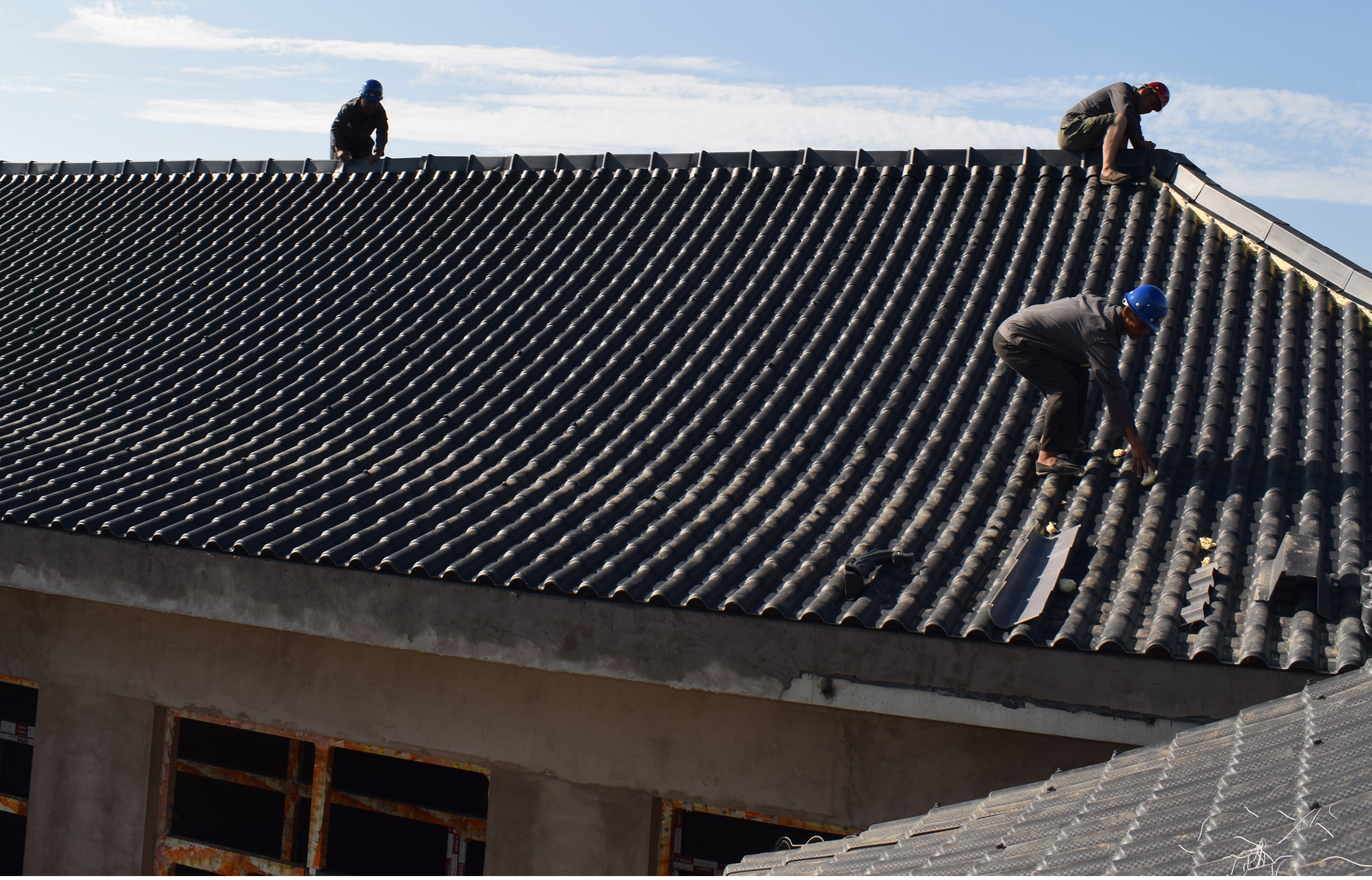 北京平谷區(qū)平改坡工程